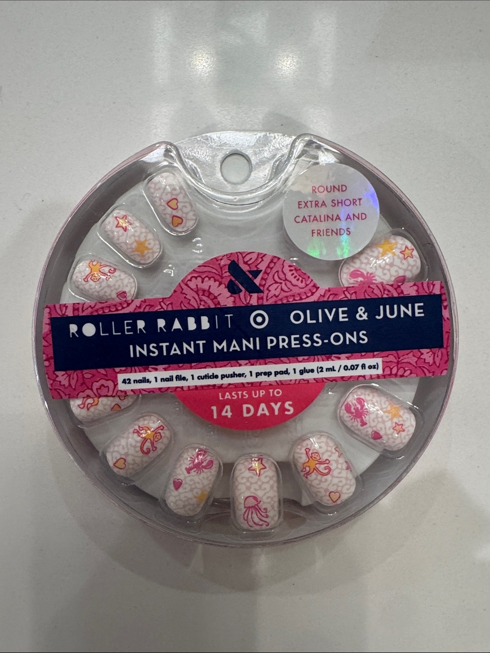 Roller Rabbit x Target Olive & June Press-On Fake Nails - NEW
